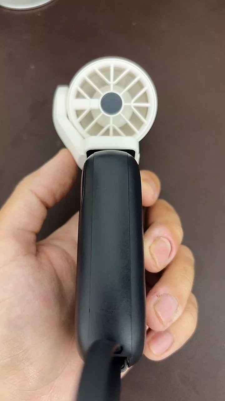 Quạt Mini Type-C GOOJODOQ Cắm Là Mát, Động Cơ 15573 RPM, Gió Mạnh 9.7 m/s,3 Cấp Độ,Xoay 180°,Nhẹ 43g
