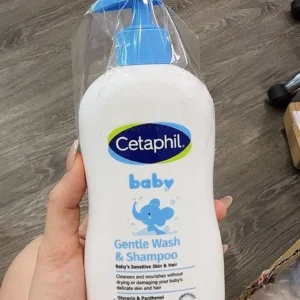 Combo Sữa tắm gội dịu lành cho bé GENTLE W&S 400ML & Kem dưỡng ẩm và làm dịu cho bé Soothing & Moisturising 100G