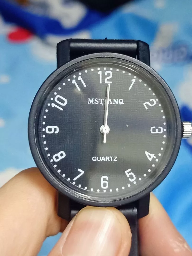 Đồng hồ thời trang nam nữ Mstianq MS021 mặt số, dây cao su cực bền