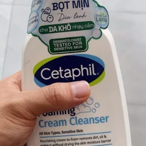 Sữa rửa mặt dịu lành cho da dầu nhạy cảm CETAPHIL OILY SKIN CLEANSER 473ML