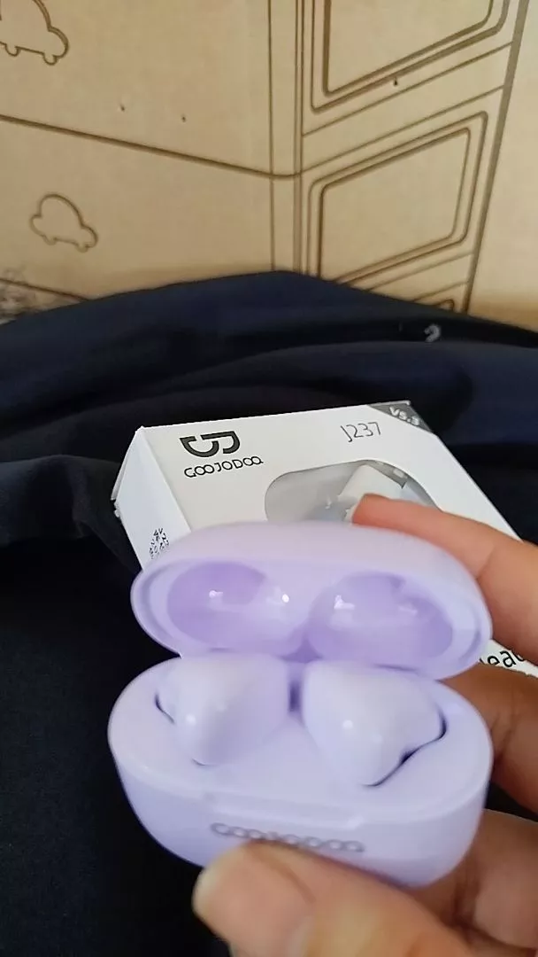 Tai nghe không dây Bluetooth 5.3 Goojodoq có tính năng điều khiển cảm ứng, âm trầm và thời lượng pin cực dài Kênh đôi