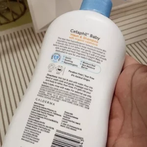 Sữa tắm gội cho bé Cetaphil Baby Wash & Shampoo 2 In 1 with Organic Calendula 400ml dịu lành cho da nhạy cảm
