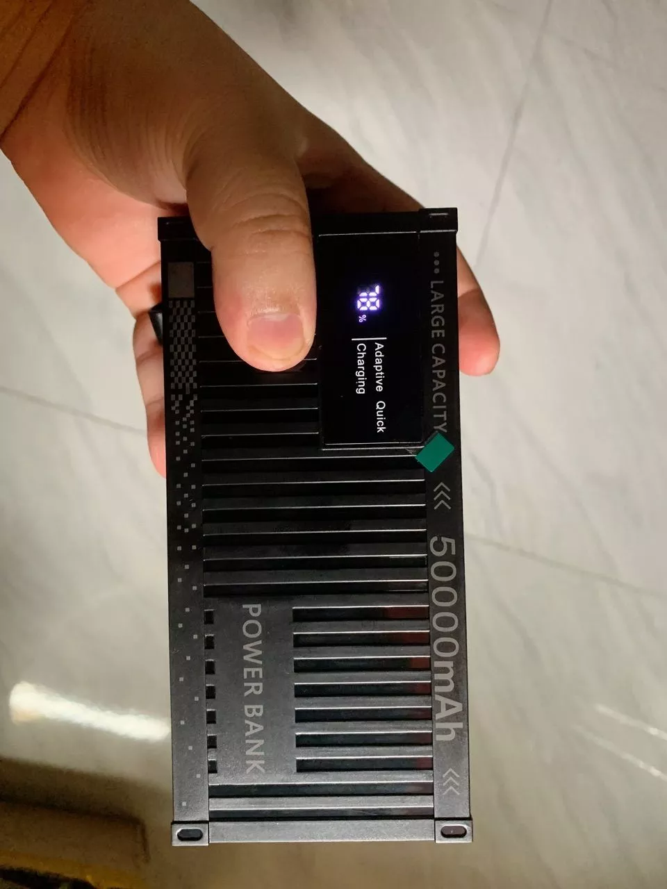 Bộ sạc điện thoại 50.000MAH CONTAINER, 4 cổng USB, sạc nhanh PD 120W, bảo hành 6 tháng - AUDIO365