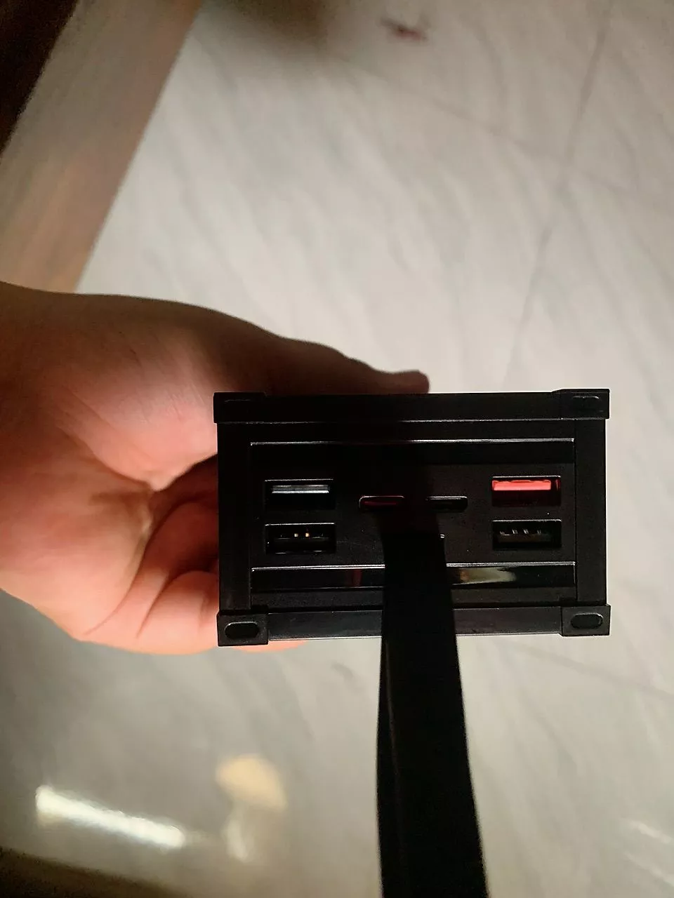 Bộ sạc điện thoại 50.000MAH CONTAINER, 4 cổng USB, sạc nhanh PD 120W, bảo hành 6 tháng - AUDIO365