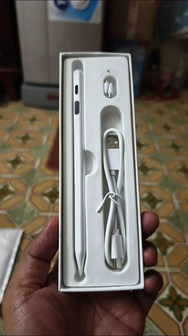 Bút cảm ứng GOOJODOQ có màn hình hiển thị mức pin, chức năng chống chạm nhầm và nghiêng, phù hợp với Xiaomi, Huawei, IPAD 2018-2025 và điện thoại di động
