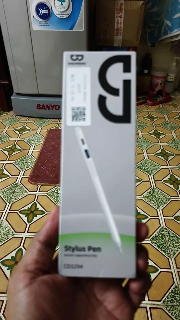 Bút cảm ứng GOOJODOQ có màn hình hiển thị mức pin, chức năng chống chạm nhầm và nghiêng, phù hợp với Xiaomi, Huawei, IPAD 2018-2025 và điện thoại di động