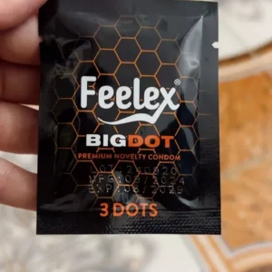 Bao cao su Feelex Bigdot Gân Gai nhiều gel bôi trơn
