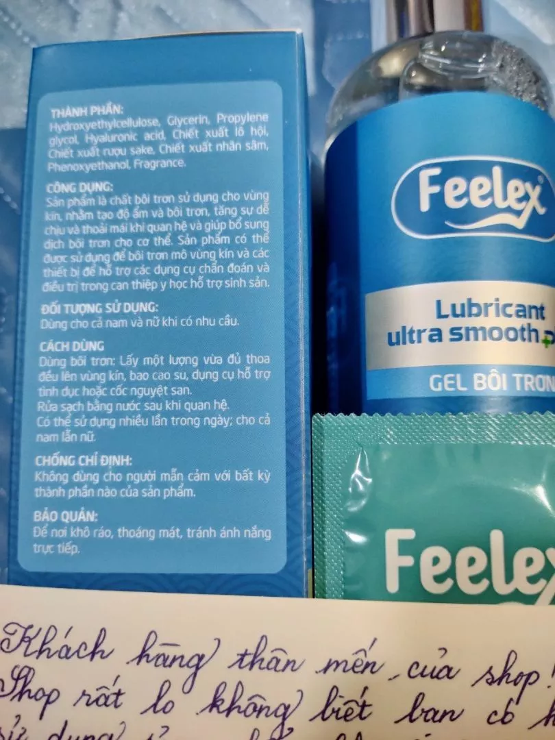 Gel bôi trơn quan hệ Feelex ấm, lạnh, siêu trơn nhiều mùi hương - Lọ 100/250/500ml
