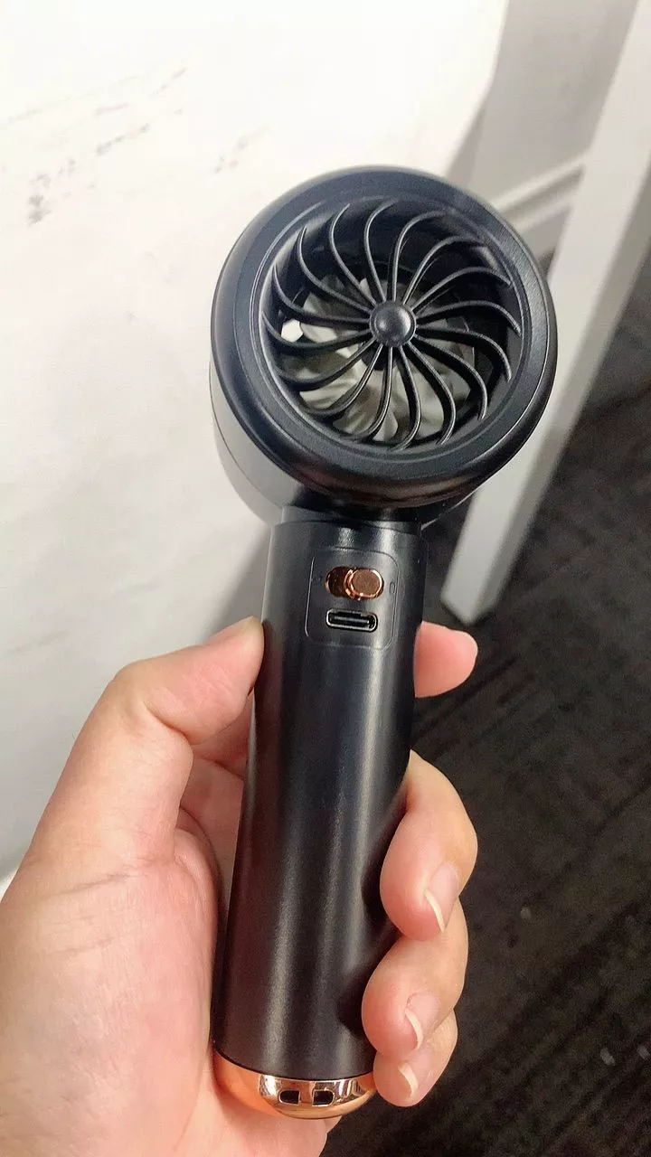 Quạt Mini Cầm Tay, Gió Mạnh, Sạc USB, Nhỏ Gọn, Tiện Lợi Mang Theo