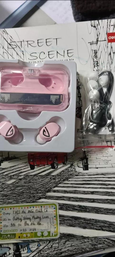 Tai nghe thể thao không dây Air31, KY8 cảm ứng, nhỏ gọn, màn hình led - AUDIO365