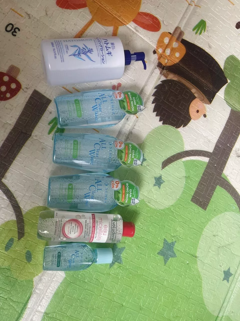 Nước tẩy trang Micellar Giảm Bóng Nhờn Senka All Clear Water Fresh 230ml/chai