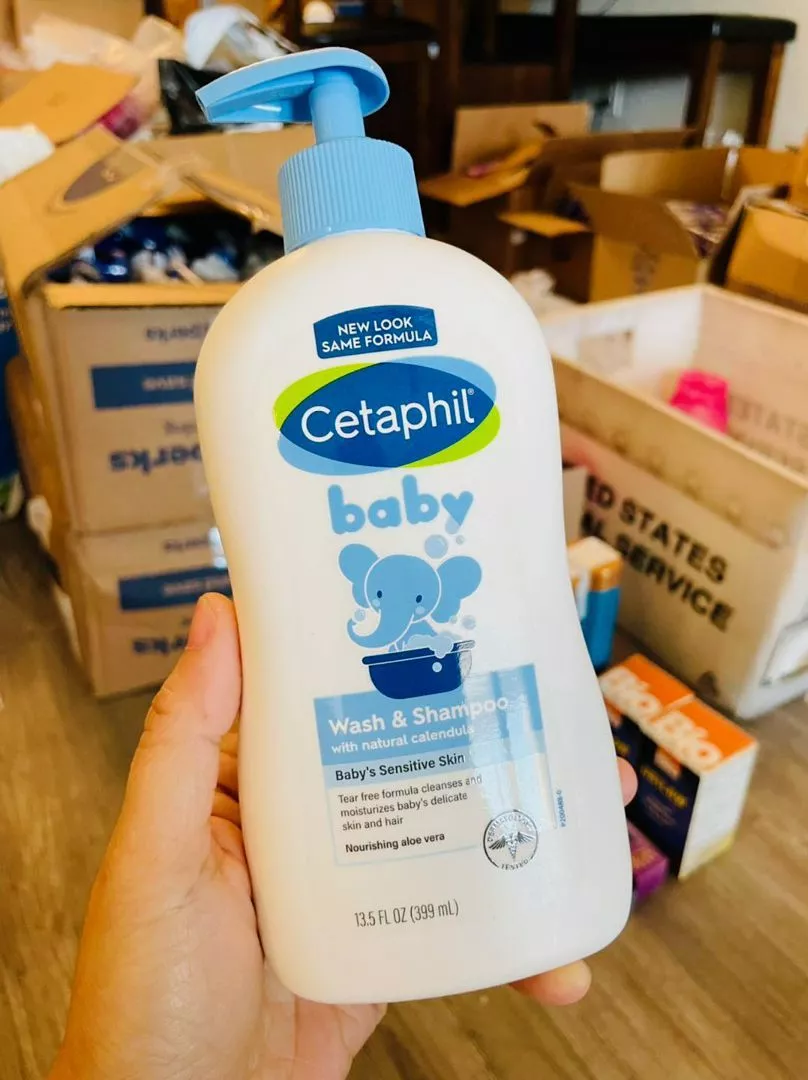 Sữa tắm gội Cetaphil 230ml/ 400ml cho bé