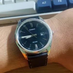 Đồng hồ Nam nữ Dây kim loại Casio chính hãng Anh Khuê MTP/LTP-1302DS (Mặt số xà cừ)