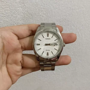 Đồng hồ Nam Dây kim loại Casio chính hãng Anh Khuê MTP-1302DA (Mặt số nhám)
