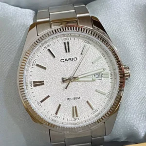 Đồng hồ Nam Dây kim loại Casio chính hãng Anh Khuê MTP-1302DA (Mặt số nhám)