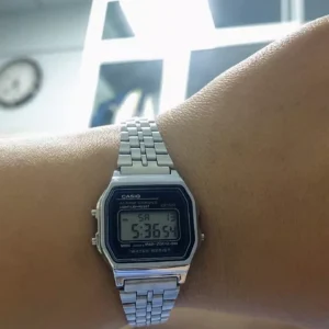 Đồng hồ nam, nữ A159 Unisex-SKM dây thép kiểu dáng thể thao cho tuổi teen, có báo thức và hẹn giờ
