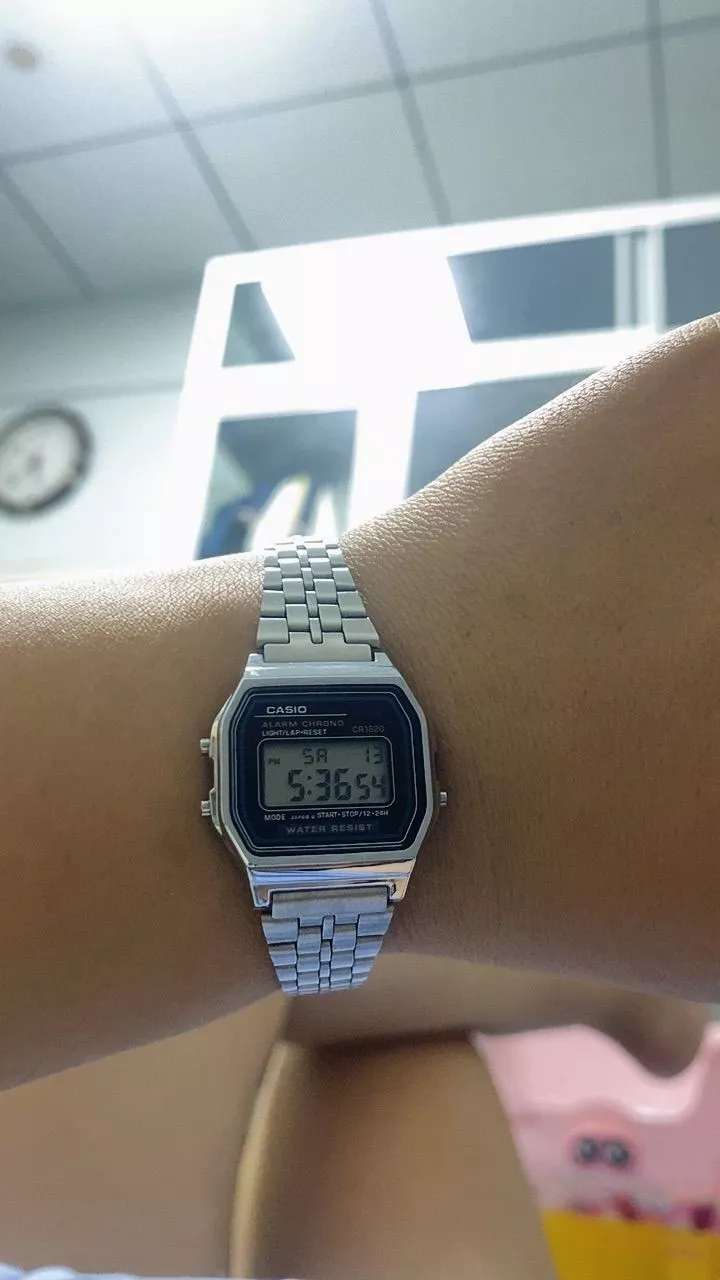 Đồng hồ nam, nữ A159 Unisex-SKM dây thép kiểu dáng thể thao cho tuổi teen, có báo thức và hẹn giờ