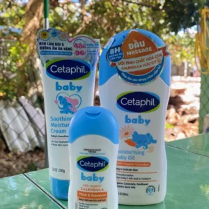 [MỚI] Dầu massage dưỡng ẩm làm dịu da bé với hoa cúc Calendula Hữu Cơ Cetaphil Baby Moisturising Baby Oil 200ml