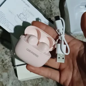 Tai nghe không dây Bluetooth 5.3 Goojodoq có tính năng điều khiển cảm ứng, âm trầm và thời lượng pin cực dài Kênh đôi