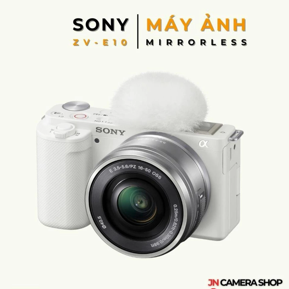 Máy ảnh Sony ZV-E10 Likenew 99% Fullbox - Chuyên quay Vlog 4K