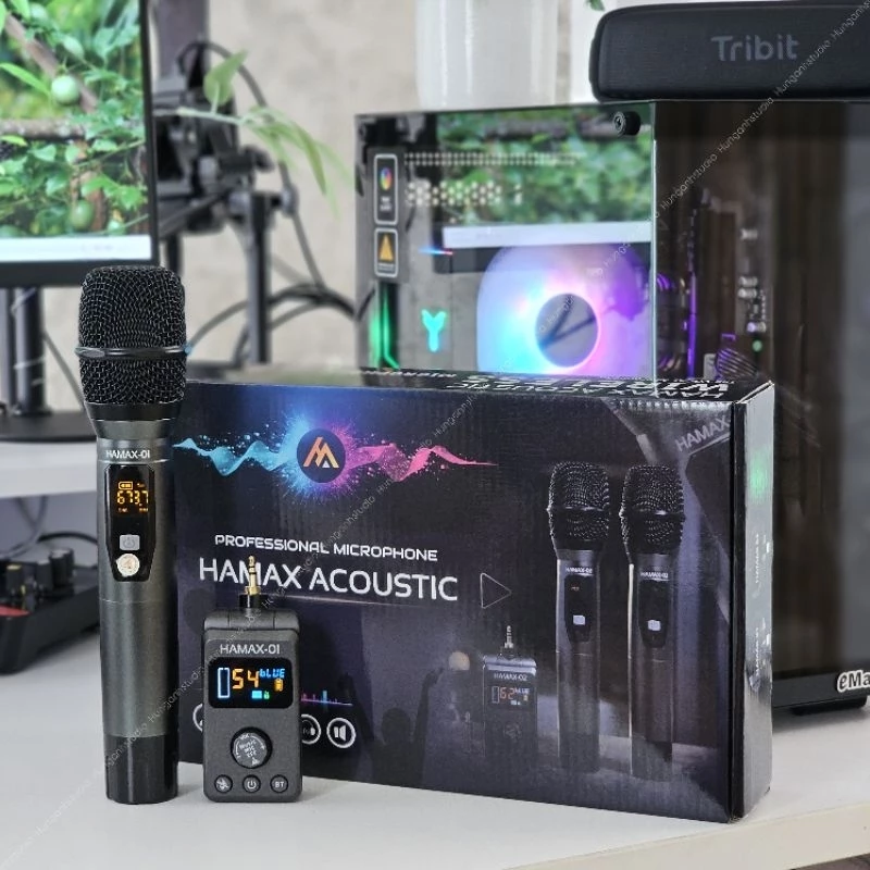 Micro Hamax 01 Đa Năng – Micro Karaoke Cao Cấp Cho Xe Hơi & Loa Bluetooth - Image 3