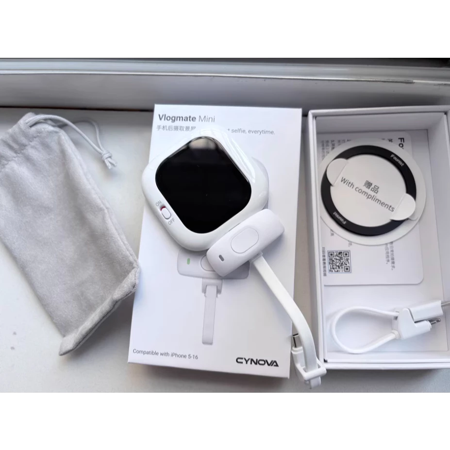Camera Selfie CYNOVA: Màn Hình Phụ Biến iPhone Thành Máy Quay 4K Chuyên Nghiệp - Image 2