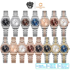 Đồng Hồ Nữ CARNIVAL 8131L2 Hàng Chính Hãng