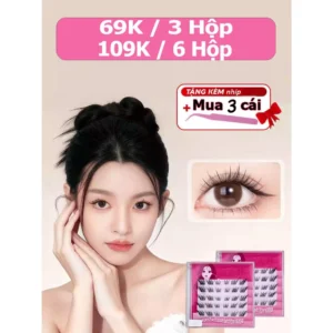 [109k/6 Hộp] Lookme Star - Lông Mi Giả Sẵn Keo ( Tặng 1 nhíp / đơn hàng từ 3 hộp mi )
