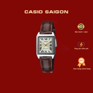 (Chính Hãng) Đồng Hồ Casio Nữ Vintage LTP-V007L-9BU Size 22mm - Bảo Hành 7 Năm