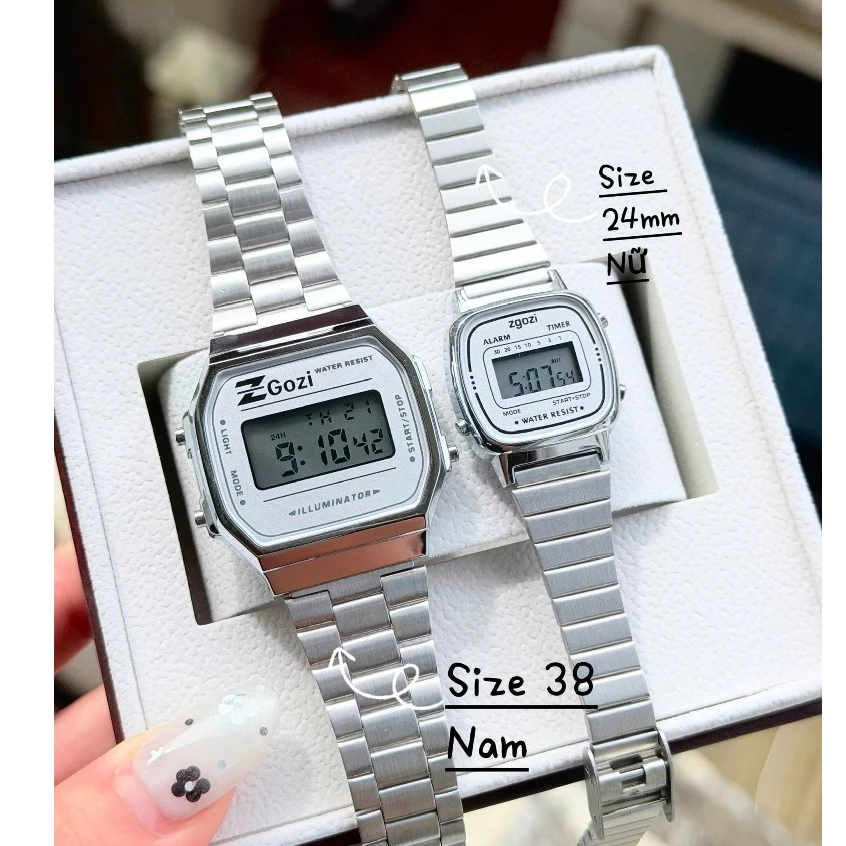 Đồng Hồ Nam Nữ Zgozi 670, Chống Nước, Thời Trang Cực Đẹp -MTP STORE