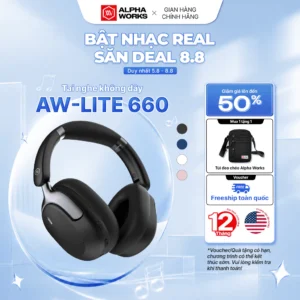 Tai Nghe Không Dây Alpha Works LITE 660 - Hàng Chính Hãng
