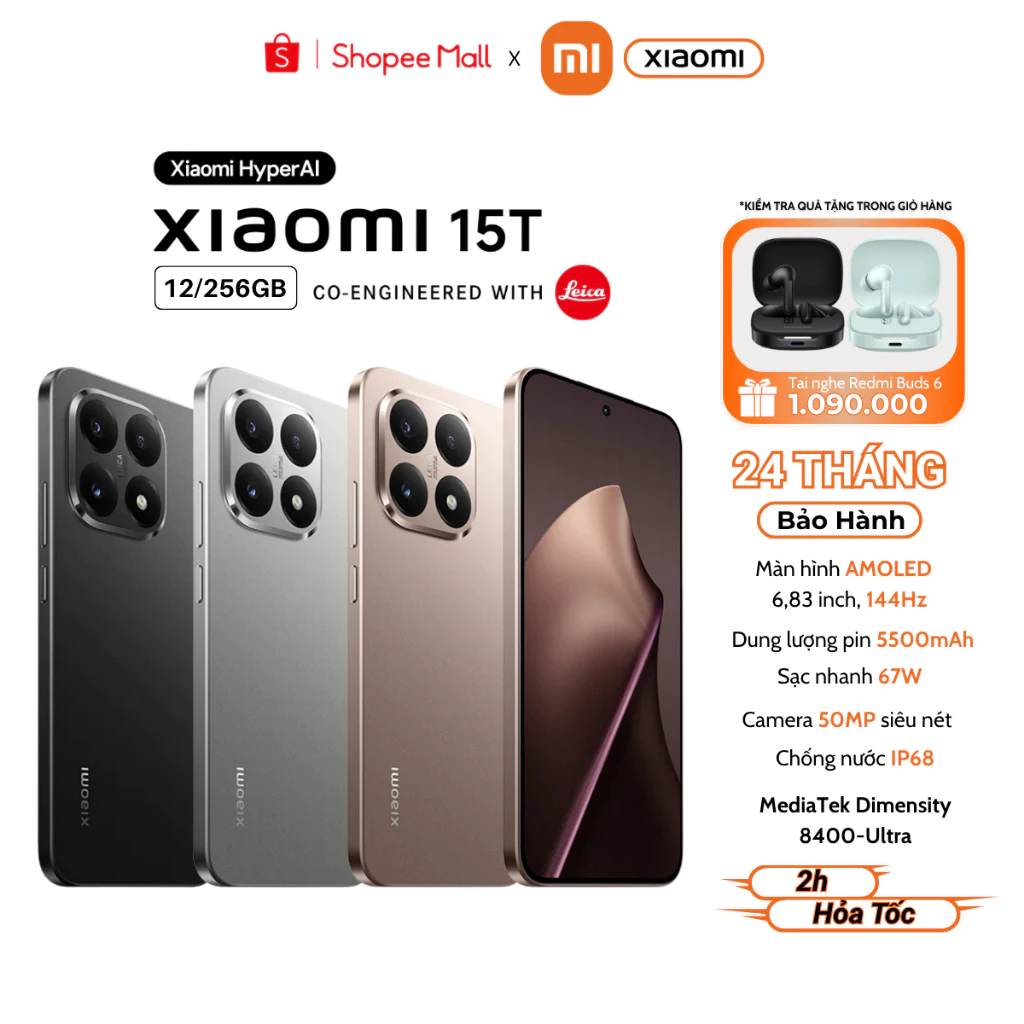 Đánh giá Xiaomi 15T 12/256GB: Smartphone Leica Chính Hãng Đáng Mua Nhất 2025