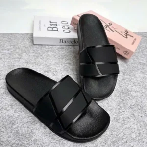 Dép skt kẻ viền sắc nét đế mềm đi êm chân không thấm nước form basic dễ phối đồ - dép boy phố, dép nam nứ, dép lê,sliper